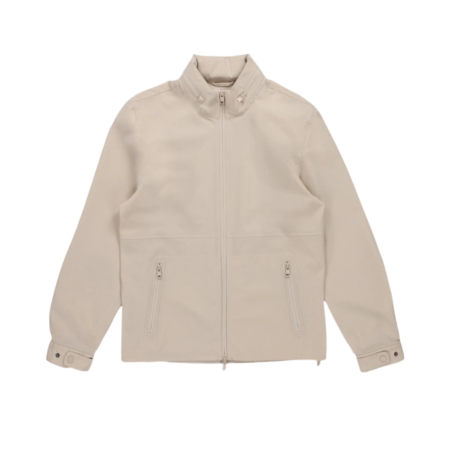 Mens Full Zip Rain Jacket - Tan