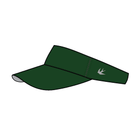 Performance Visor - Pine Green