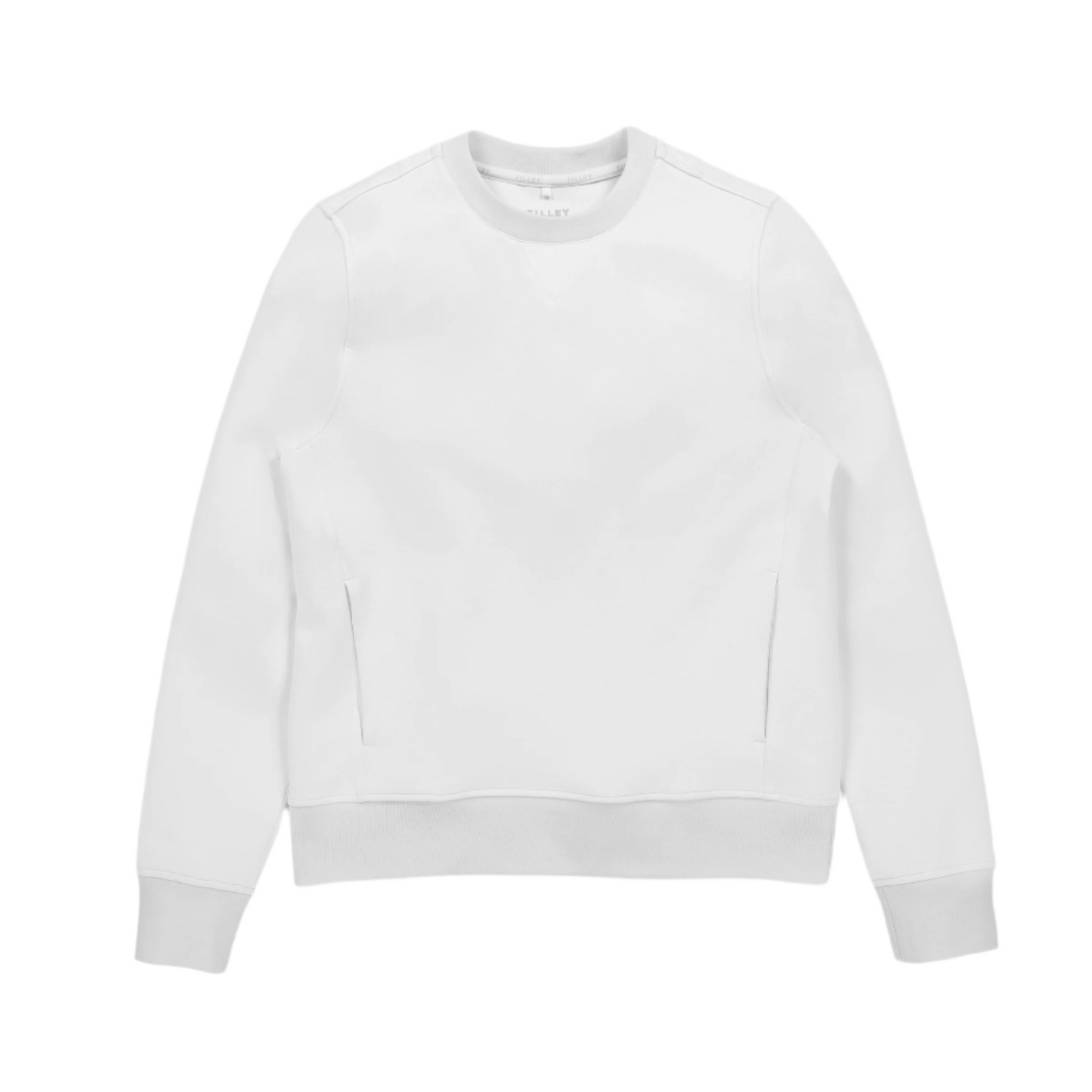 Womens Scuba Sweatshirt - White