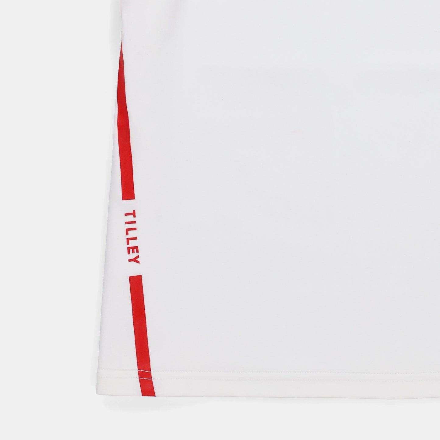 Womens Tech Jersey Club Polo - White/ Sport Red