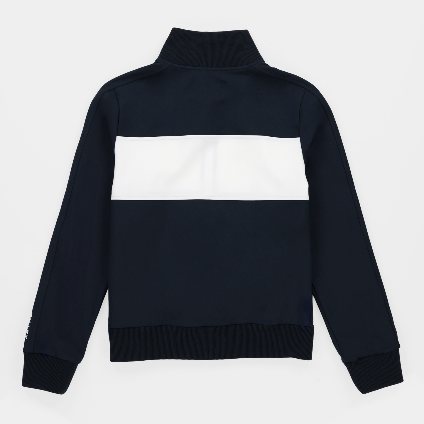 Womens Warm Up Jacket - Navy/White