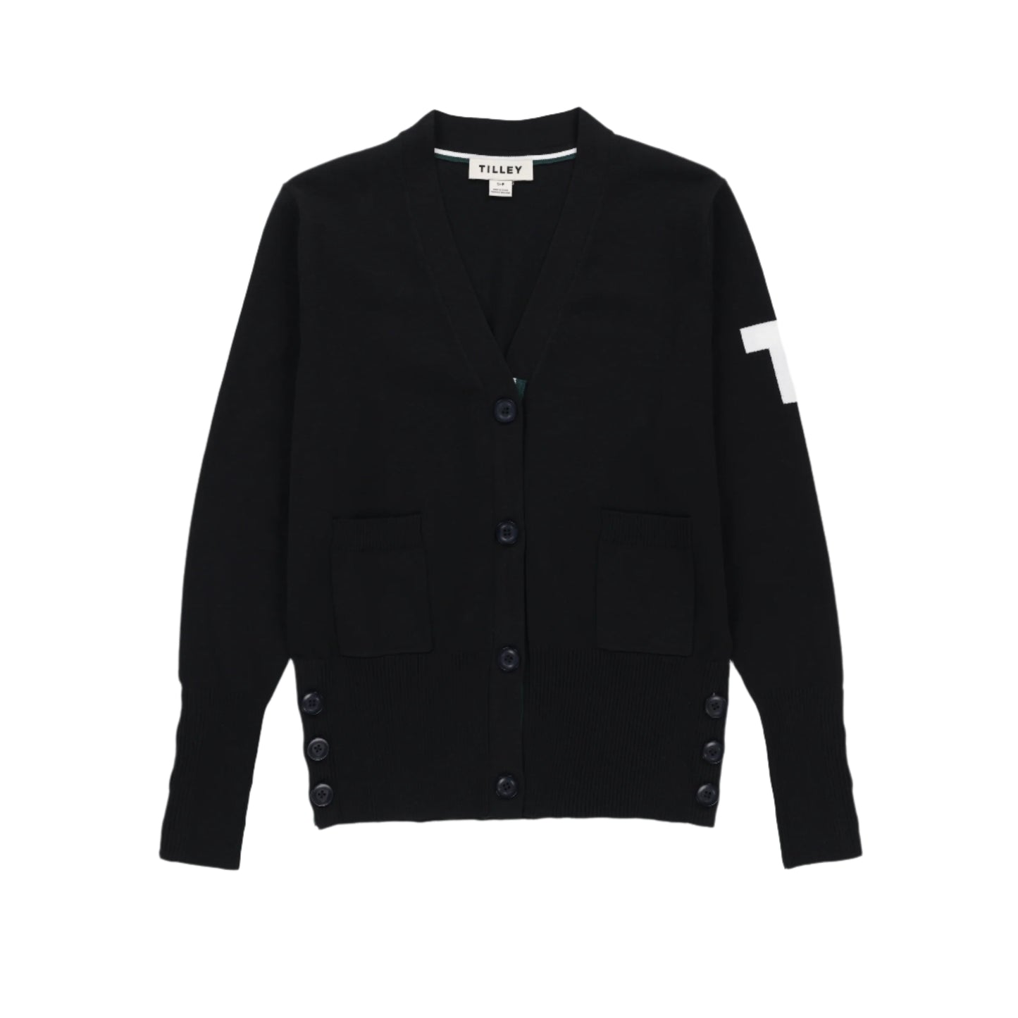 Womens Palmer T Cardigan - Black