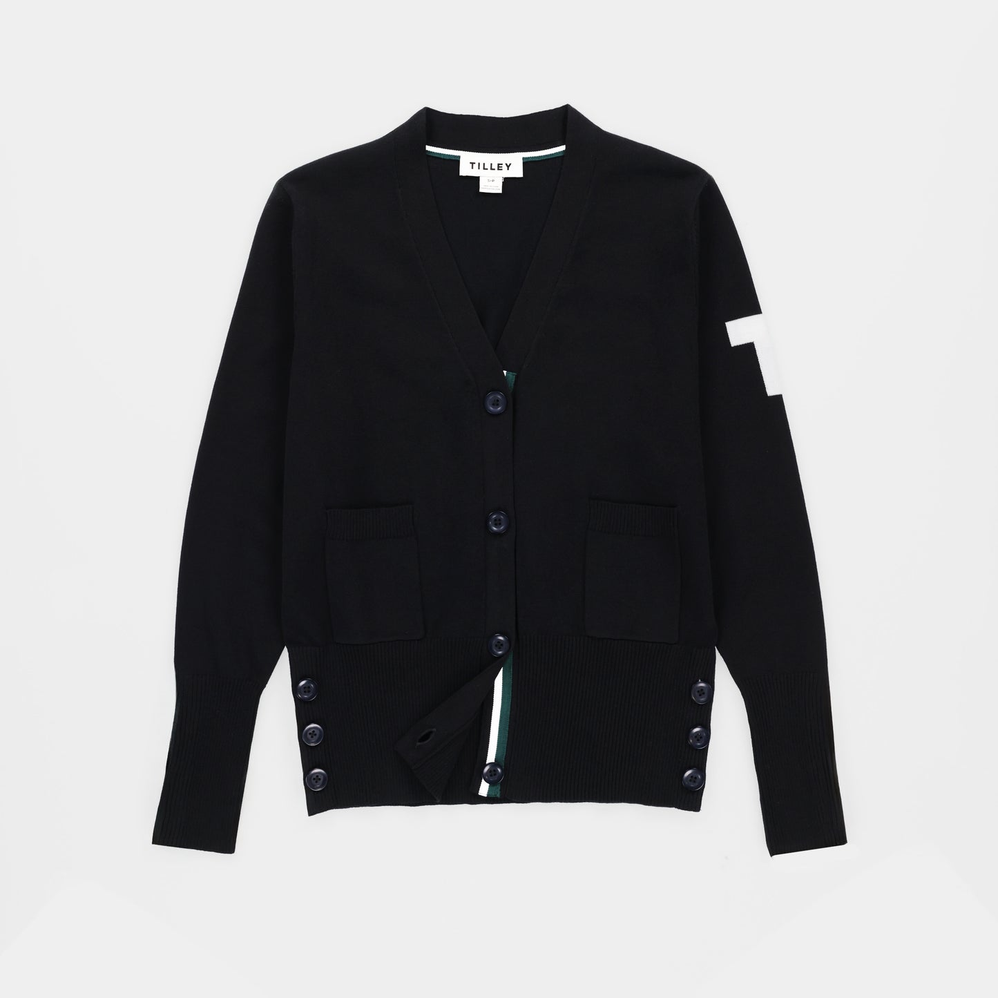 Womens Palmer T Cardigan - Black