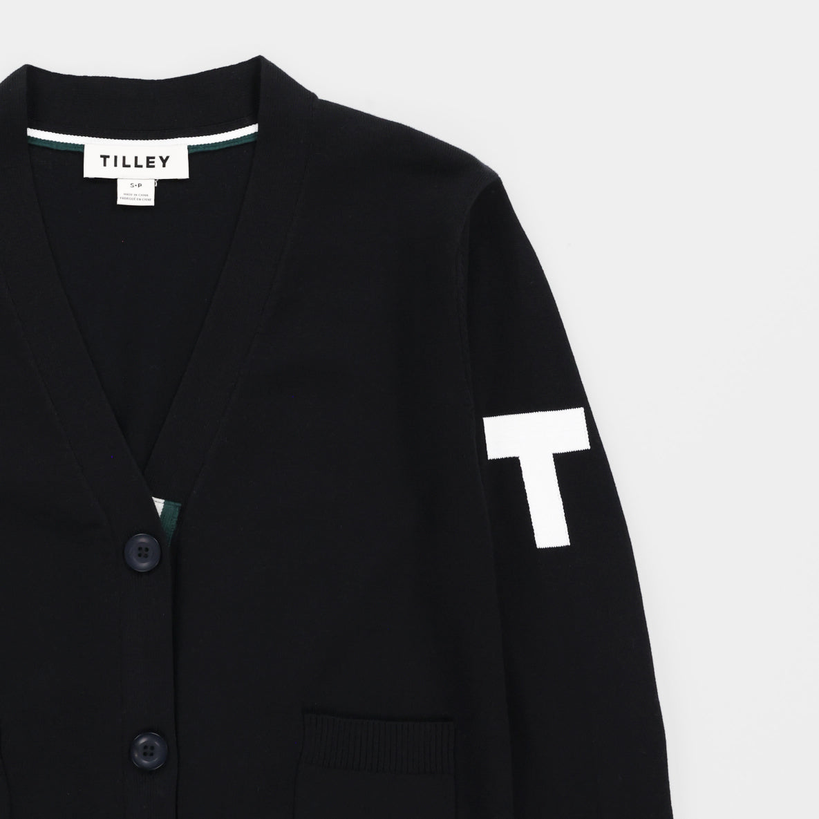 Womens Palmer T Cardigan - Black