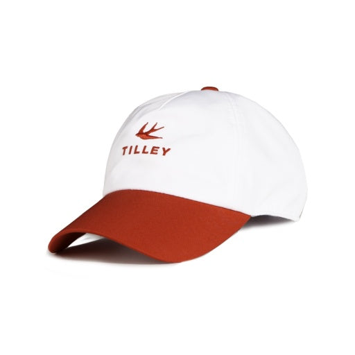 Contrast Sport Cap - White/Sport Red
