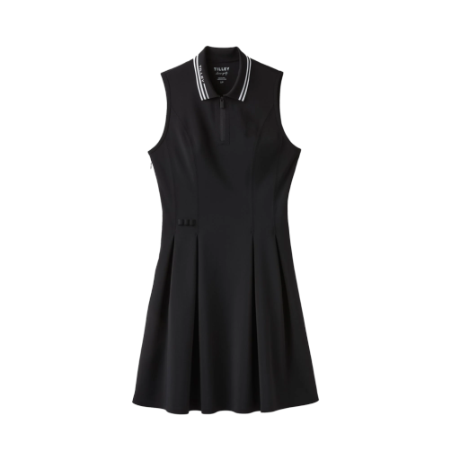 Womens Polo Dress - Black