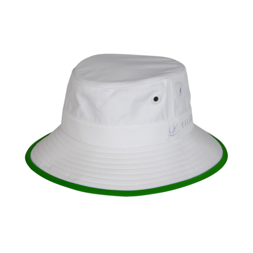 Tilley Wide Brim Bucket - White/Green