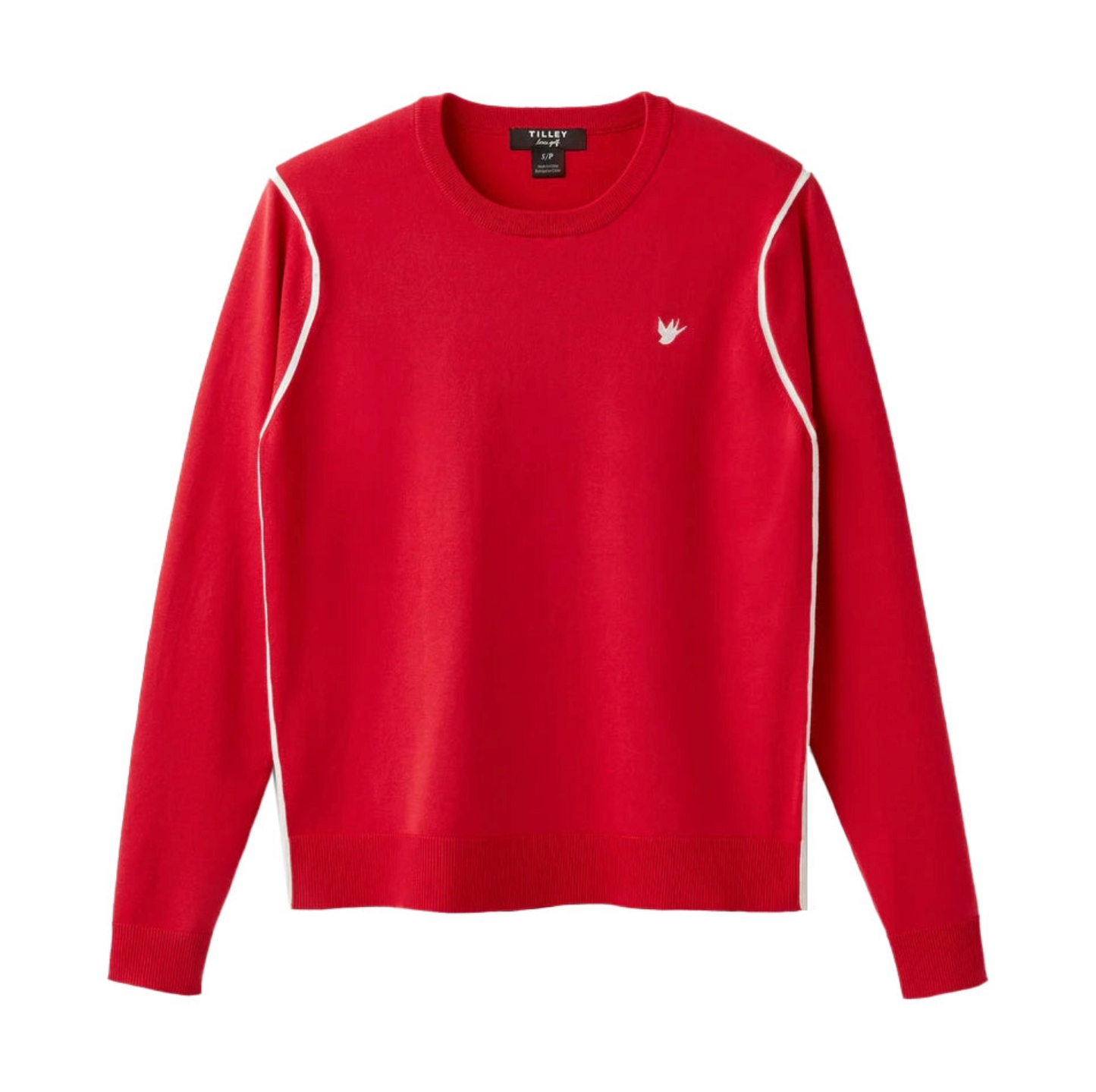 Womens Classic Crew - Red