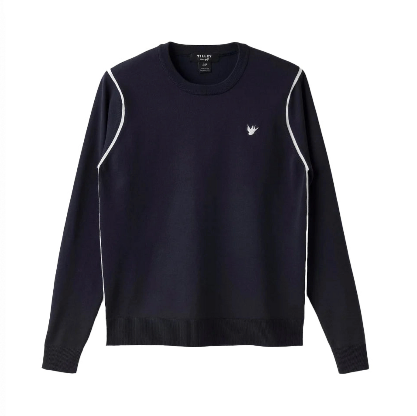 Womens Classic Crew - Navy/White