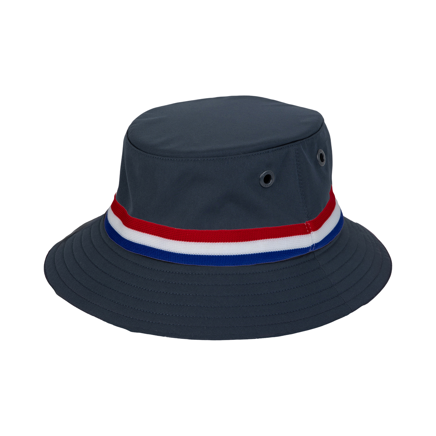 Ribbon Bucket - Navy/Red White Blue Stripe