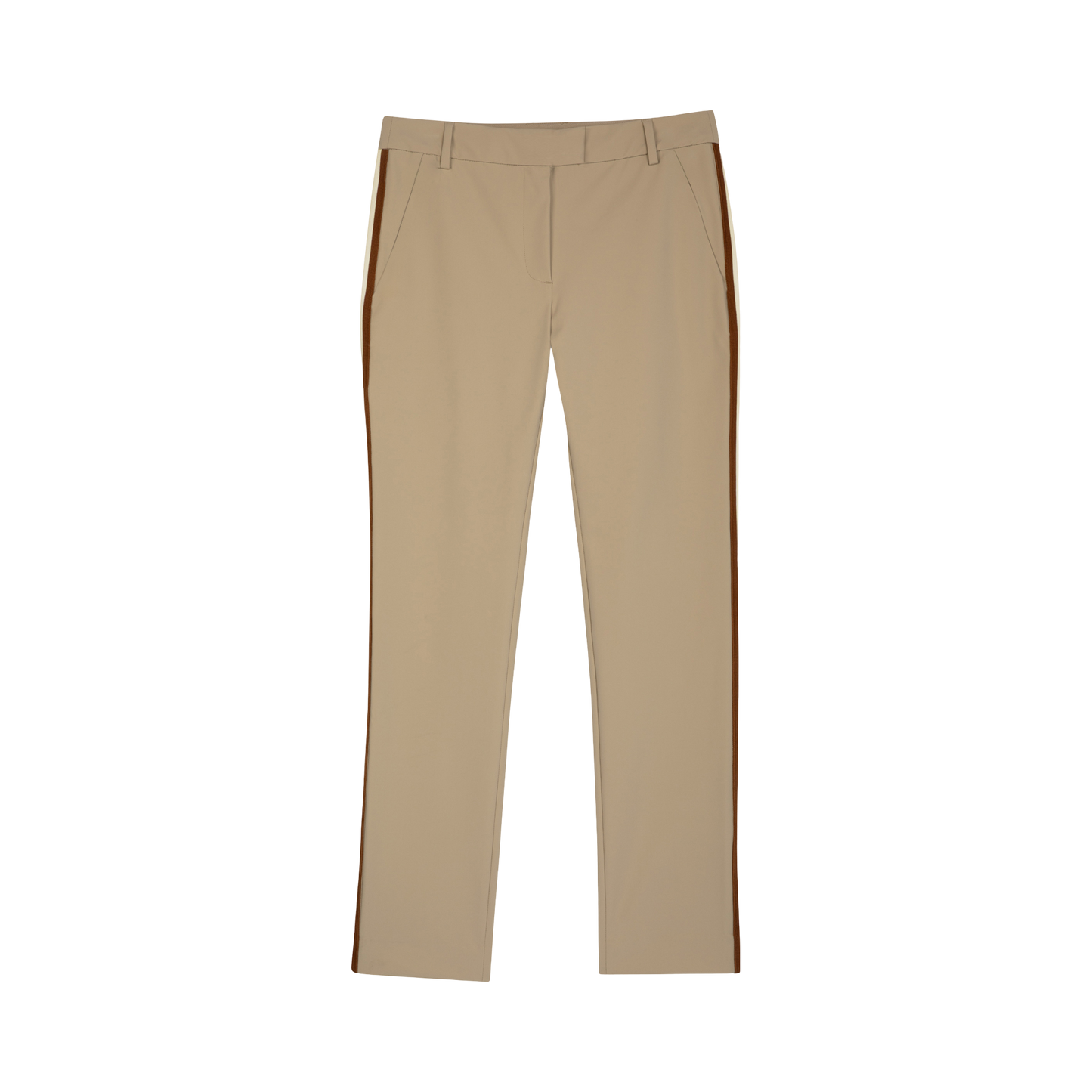 Womens Clubhouse Pant - Tan/White/Chocolate