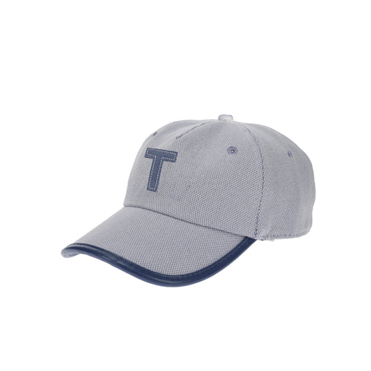 Leather / Canvas Cap - Navy