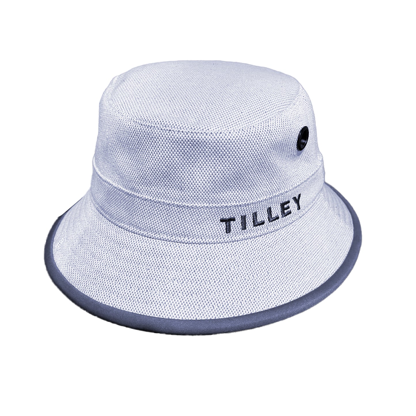 Leather / Canvas Bucket - Navy