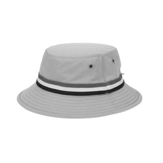 Ribbon Bucket Hat - Grey