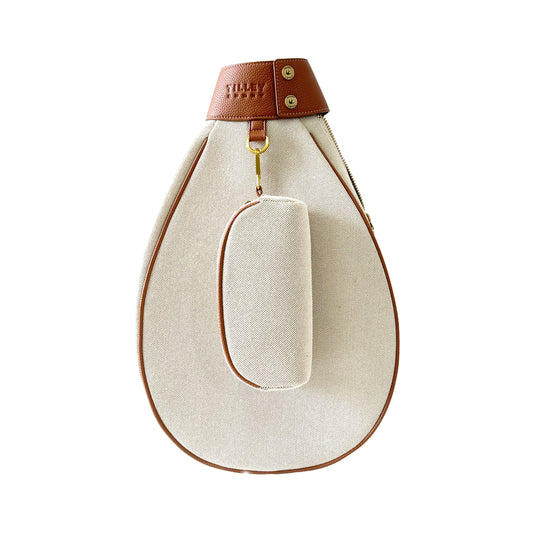 Tennis Tote - Tan