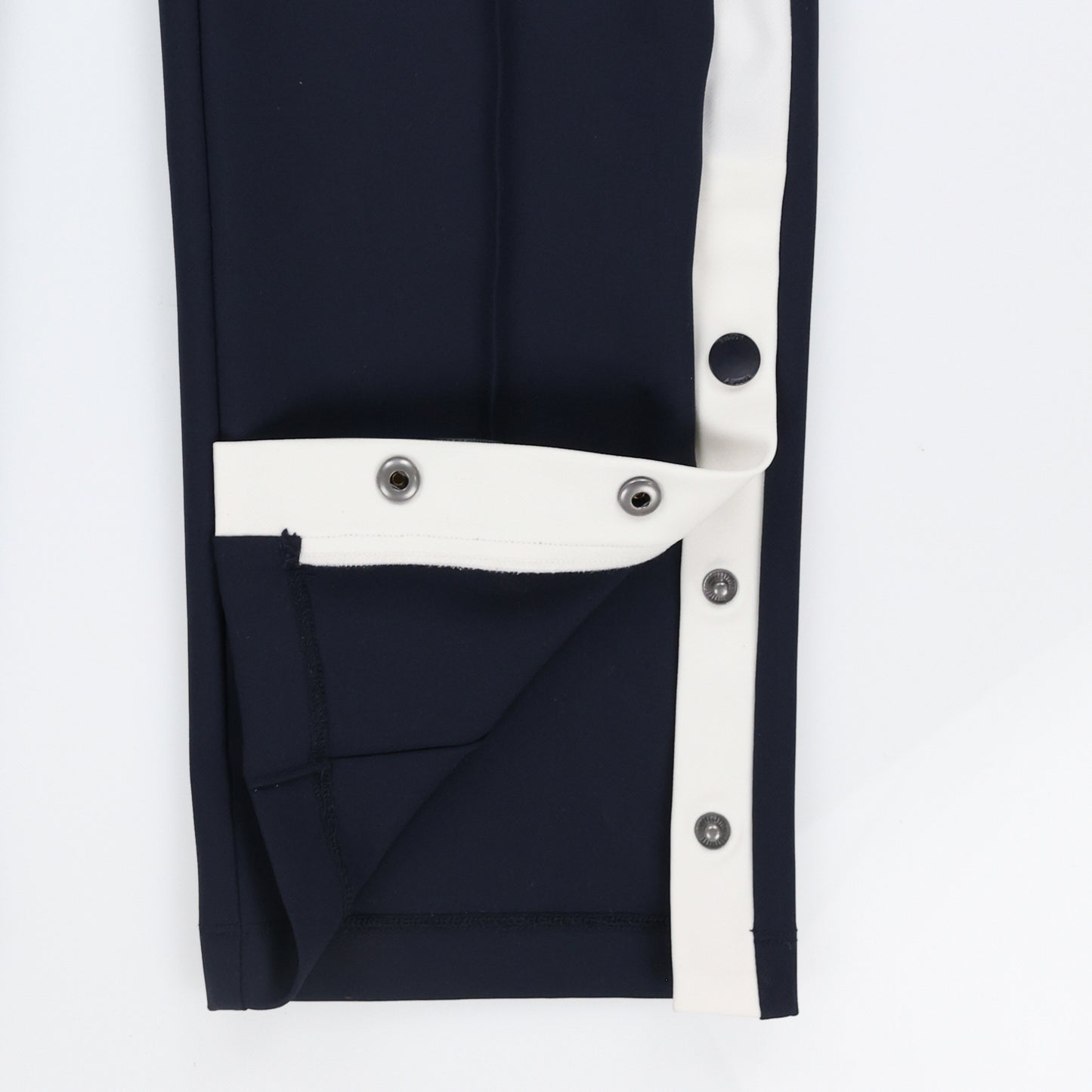 Womens Striped Sport Pant - Navy/White