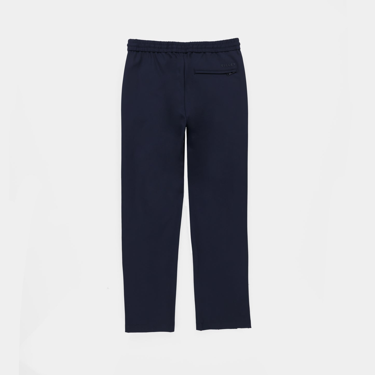 Womens Striped Sport Pant - Navy/White