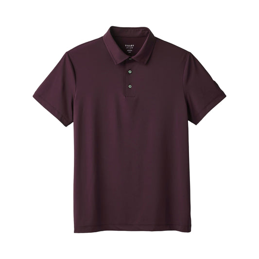 Mens Caddy Polo - Wine