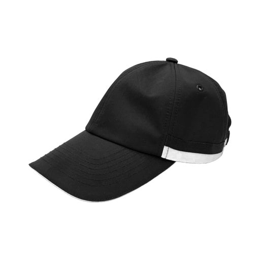 Ribbon Sport Cap - Black/Pine Green Stripe