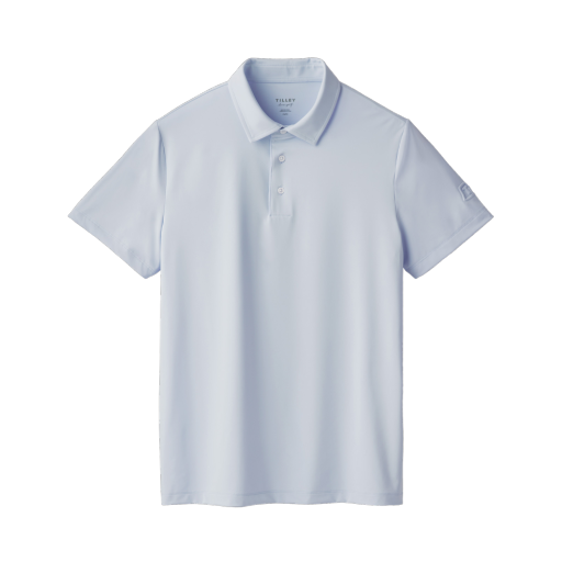 Mens Birdie Polo - Light Blue