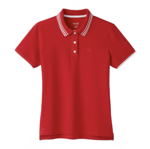 Womens Team Polo - Red
